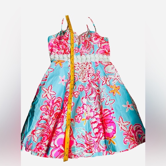 Lilly Pulitzer Dress | Lilly Pulitzer Lenore dress | Spaghetti strap | vacation - Picture 13 of 15
